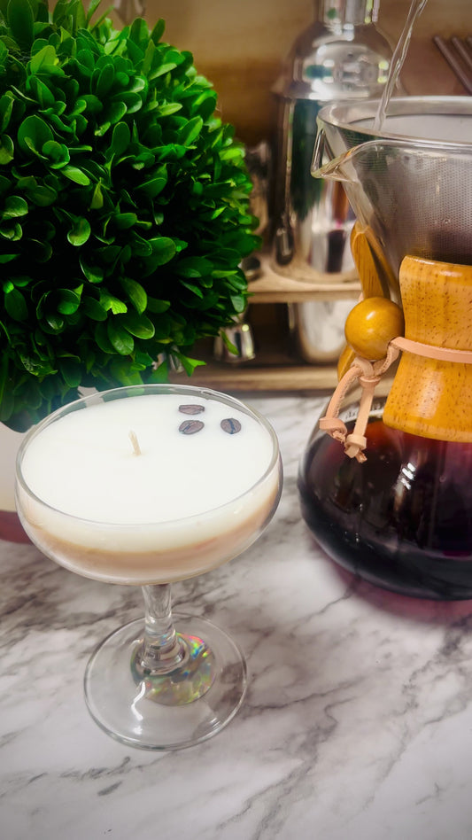 Espresso Martini Cocktail Candle