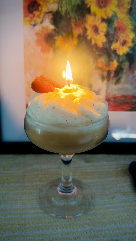 Pumpkin Spice Martini Candle
